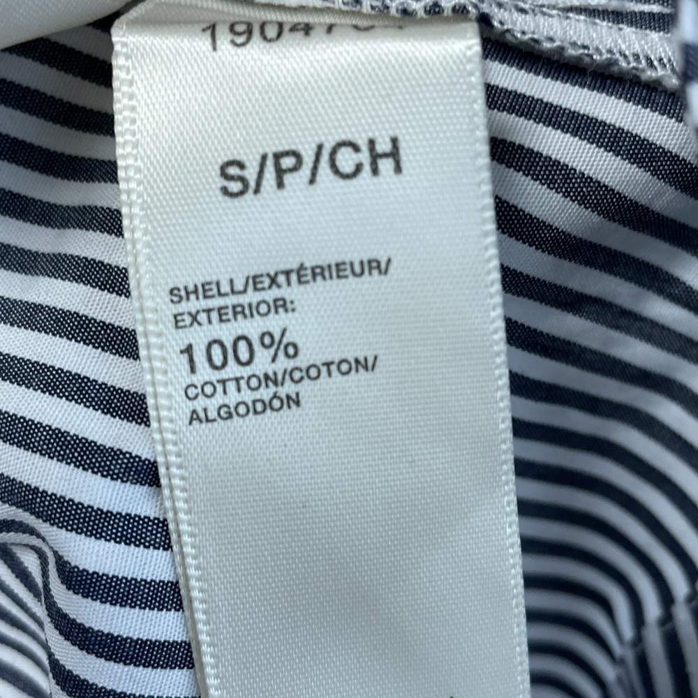 Steve Madden Women's S Striped Blouse Multi Cotton e0453 - Picture 6 of 8